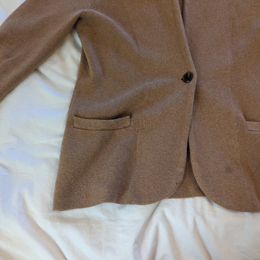 J crew knitted blazer